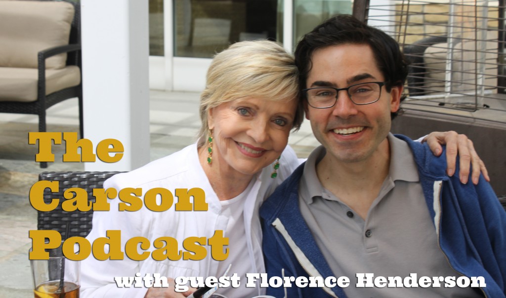 Florence Henderson and Mark Malkoff