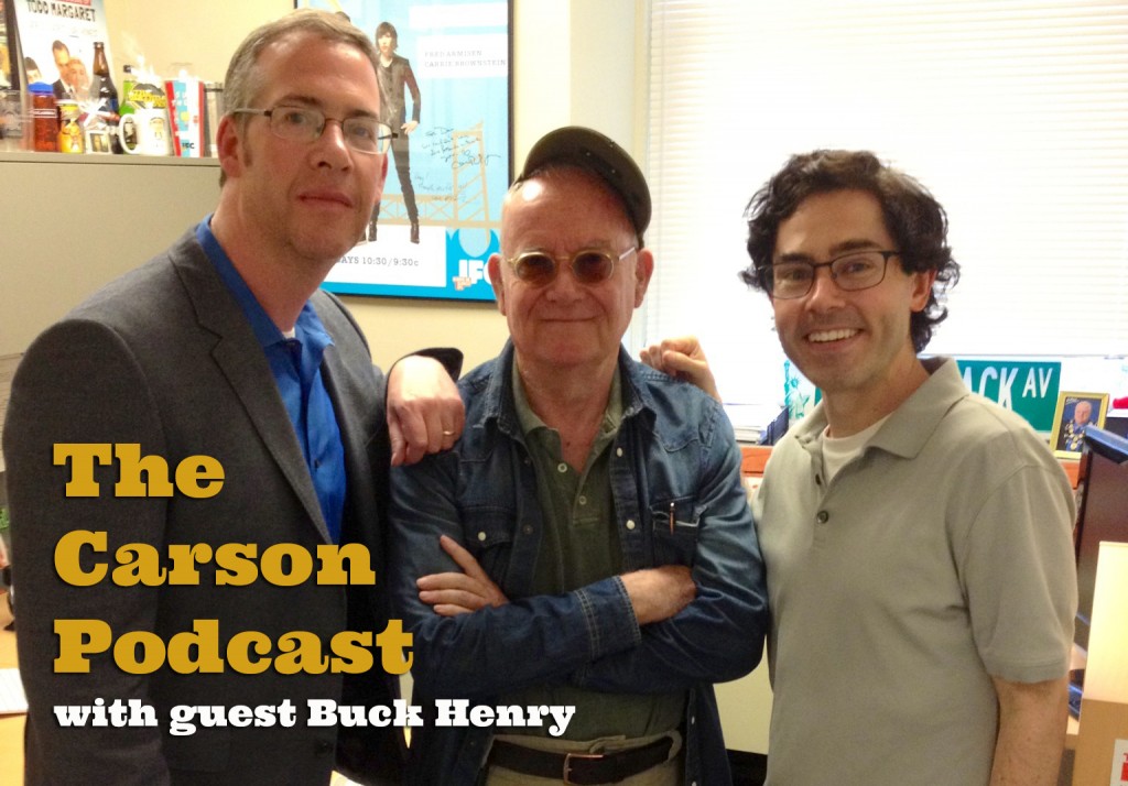 Dan Pasternack with Buck Henry and Mark Malkoff