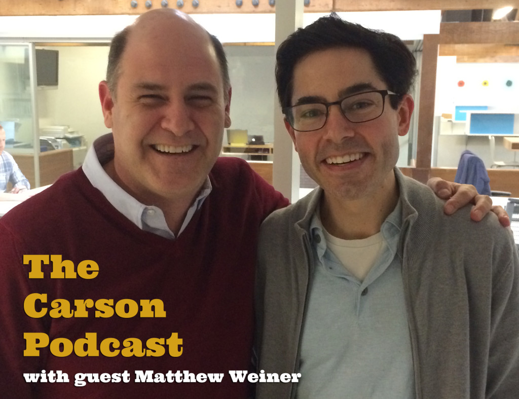Matthew Weiner and Mark Malkoff 