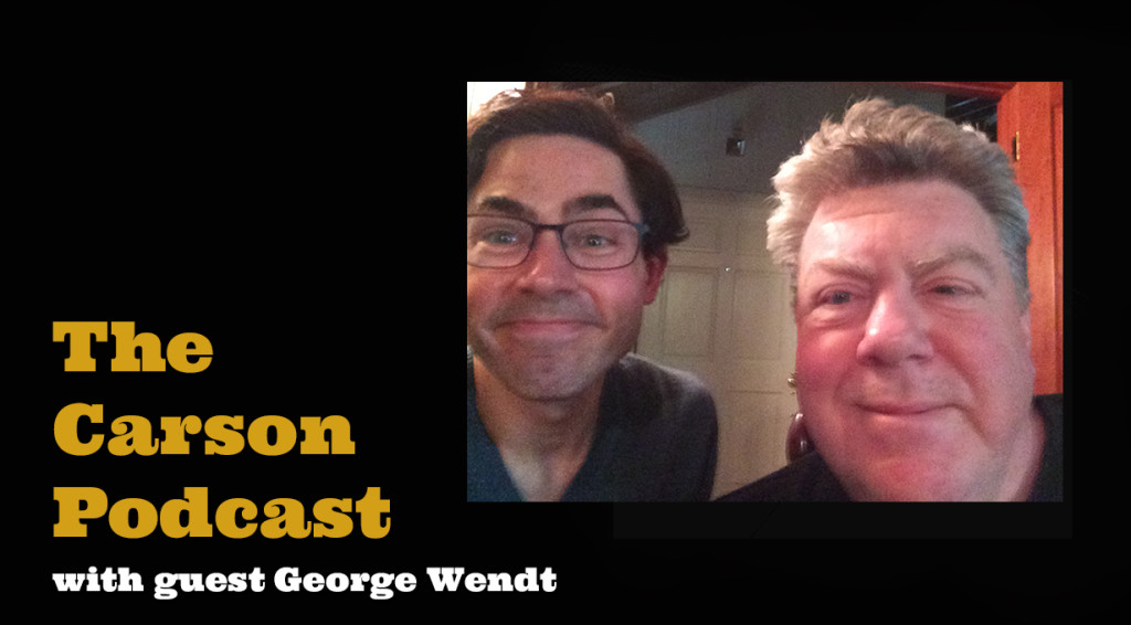 George Wendt and Mark Malkoff